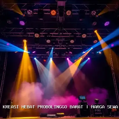 Harga Sewa Lighting Panggung Probolinggo Barat