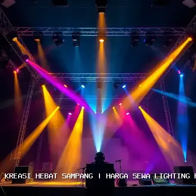 harga sewa lighting panggung Sampang