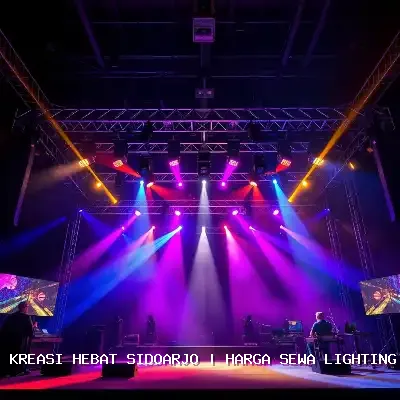 harga sewa lighting panggung Sidoarjo