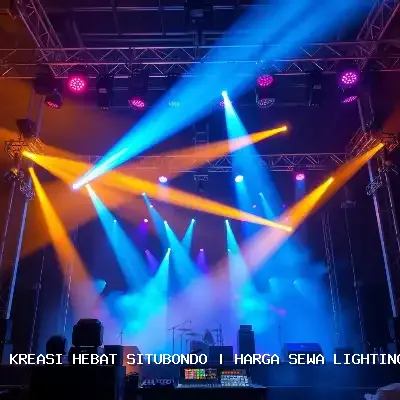 harga sewa lighting panggung Situbondo