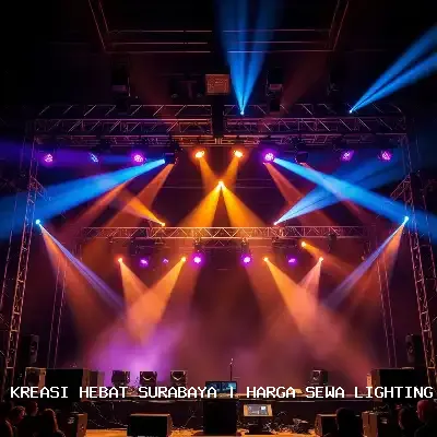 harga sewa lighting panggung Surabaya