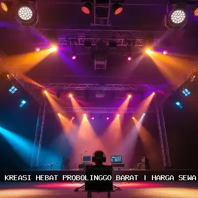 Harga Sewa Lighting Probolinggo Barat