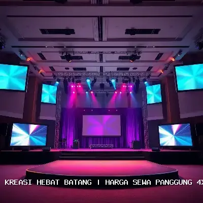 harga sewa panggung 4x4 Batang