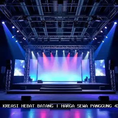Harga Sewa Panggung 4×4 Batang