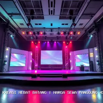 Harga Sewa Panggung 4×4 Batang