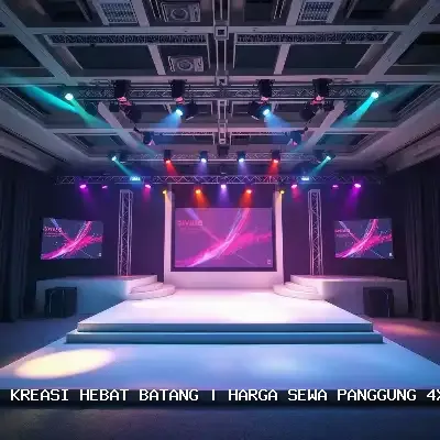 Harga Sewa Panggung 4×4 Batang