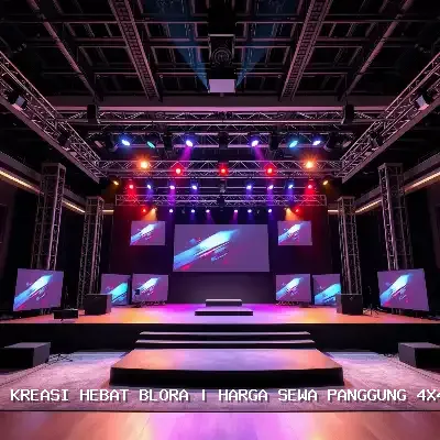 harga sewa panggung 4x4 Blora