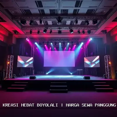 harga sewa panggung 4x4 Boyolali