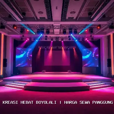 Harga Sewa Panggung 4×4 Boyolali