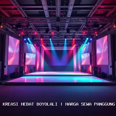 Harga Sewa Panggung 4×4 Boyolali