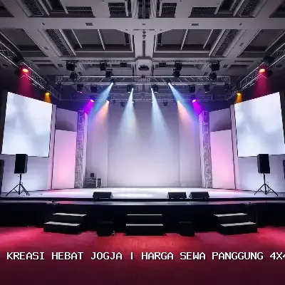 harga sewa panggung 4x4 Jogja