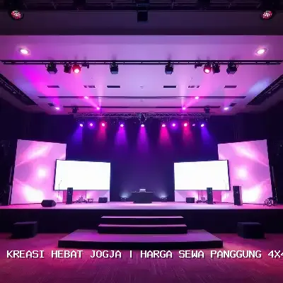 Harga Sewa Panggung 4×4 Jogja