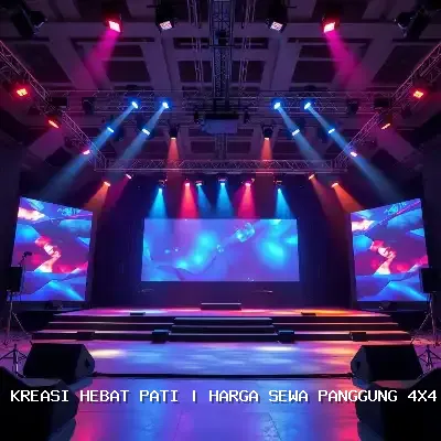 Harga Sewa Panggung 4×4 Pati