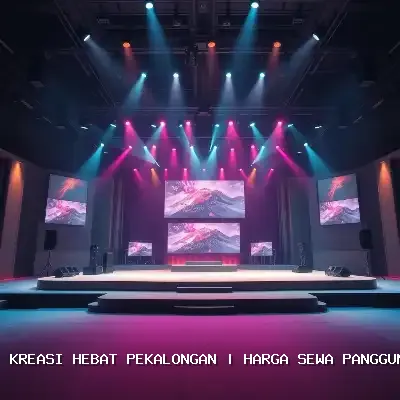 harga sewa panggung 4x4 Pekalongan