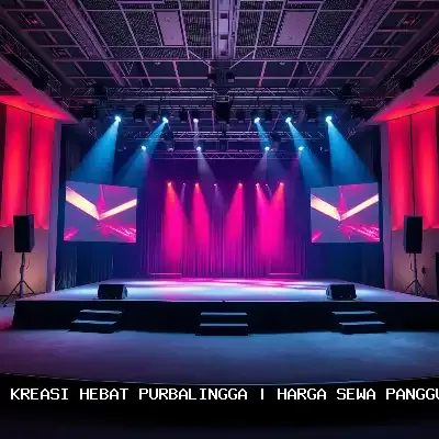 harga sewa panggung 4x4 Purbalingga