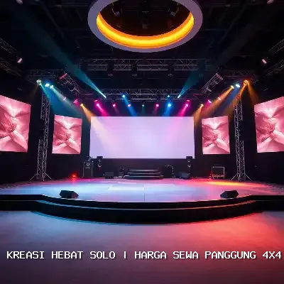 Harga Sewa Panggung 4×4 di Solo