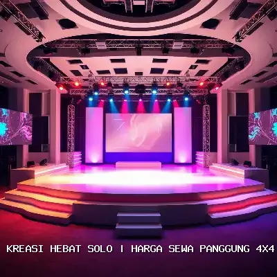 Harga Sewa Panggung 4×4 di Solo