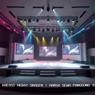 Harga Sewa Panggung 4×4 di Sragen