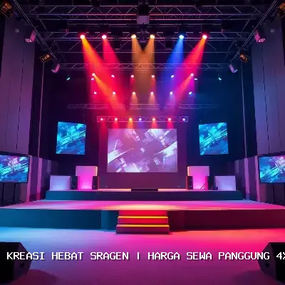 Harga Sewa Panggung 4×4 di Sragen