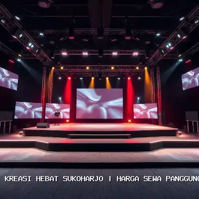 harga sewa panggung 4x4 Sukoharjo