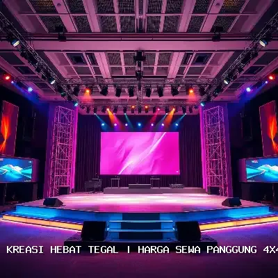 harga sewa panggung 4x4 Tegal