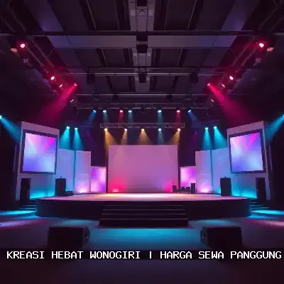 Harga Sewa Panggung 4×4 di Wonogiri