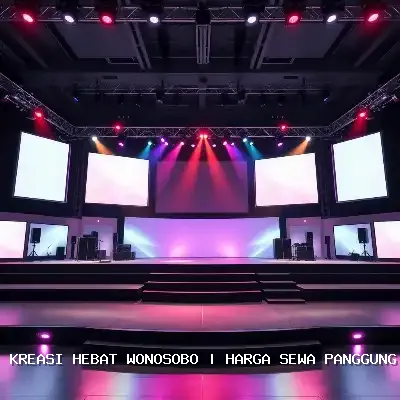 harga sewa panggung 4x4 Wonosobo