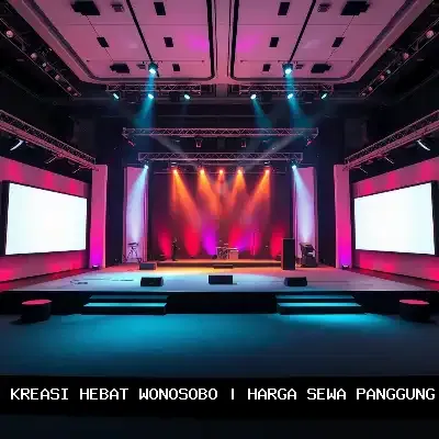 Harga Sewa Panggung 4×4 di Wonosobo