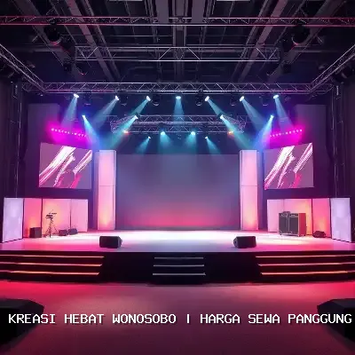 Harga Sewa Panggung 4×4 di Wonosobo