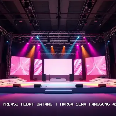 Harga Sewa Panggung 4×6 Batang
