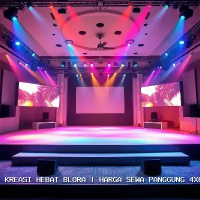 Harga Sewa Panggung 4×6 Blora
