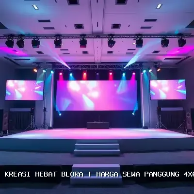 Harga Sewa Panggung 4×6 Blora