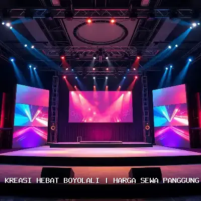 harga sewa panggung 4x6 Boyolali