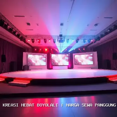 Harga Sewa Panggung 4×6 Boyolali