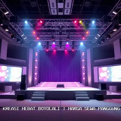 Harga Sewa Panggung 4×6 Boyolali
