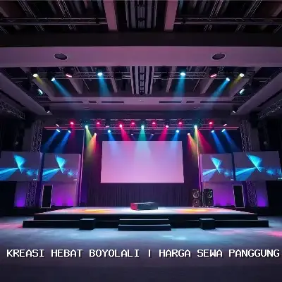 Harga Sewa Panggung 4×6 Boyolali