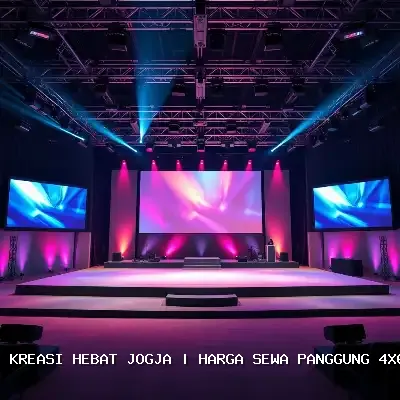 harga sewa panggung 4x6 Jogja