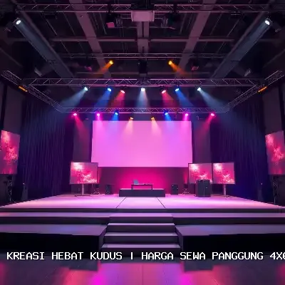 Harga Sewa Panggung 4×6 Kudus
