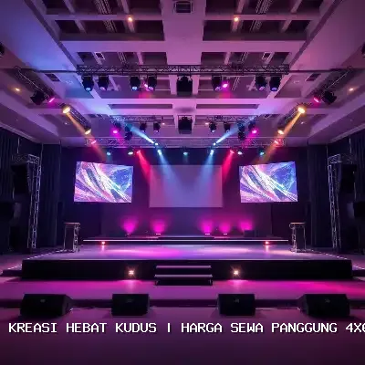Harga Sewa Panggung 4×6 Kudus