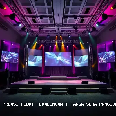 Harga Sewa Panggung 4×6 Pekalongan