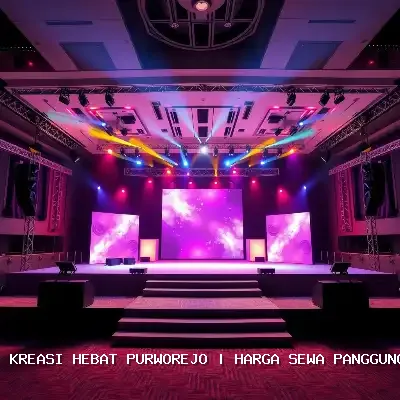 Harga Sewa Panggung 4×6 Purworejo