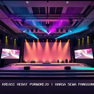 Harga Sewa Panggung 4×6 Purworejo