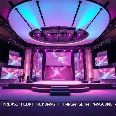 harga sewa panggung 4x6 Rembang