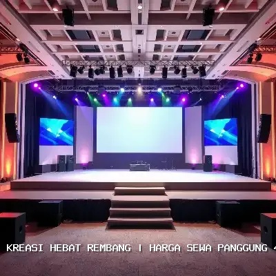 Harga Sewa Panggung 4×6 Rembang