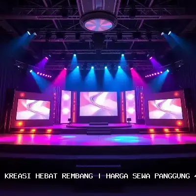 Harga Sewa Panggung 4×6 Rembang