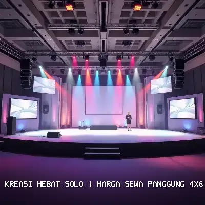 harga sewa panggung 4x6 Solo
