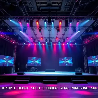 Harga Sewa Panggung 4×6 di Solo