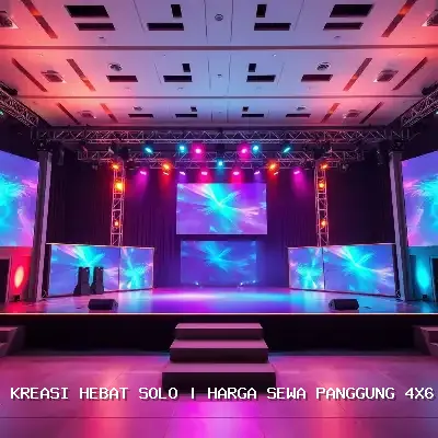Harga Sewa Panggung 4×6 di Solo