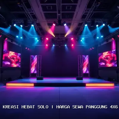 Harga Sewa Panggung 4×6 di Solo