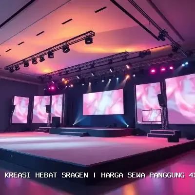 harga sewa panggung 4x6 Sragen
